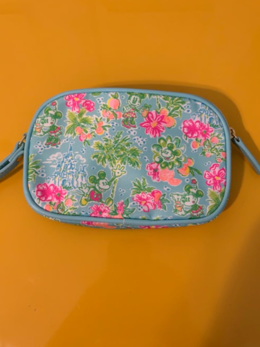 Lilly Pulitzer x Disney wristlet